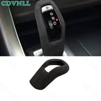For Jaguar E-PACE 2018-2020 Gray suede Car center console shift knob cover 1PCS - Image 1 of 4
