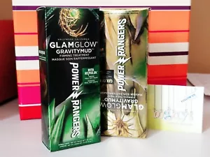 GLAMGLOW GravityMud Firming Treatment Power Rangers RITA REPULSA GOLDAR + Bonus - Picture 1 of 5