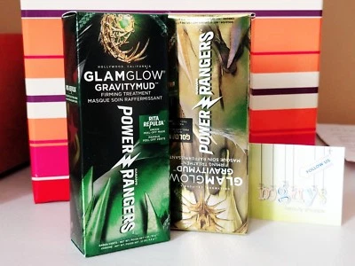 GLAMGLOW GravityMud Firming Treatment Power Rangers RITA REPULSA GOLDAR + Bonus  - Image 1 of 4