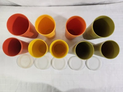 9 tazas tupperware vintage pastel 873 1071348 10 oz 12 oz 14 oz Foto 1 de 4