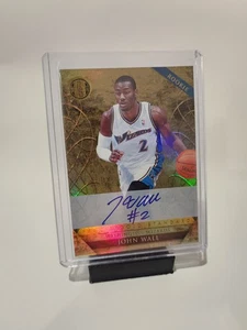 John Wall 2010-11 Panini Gold Standard RC On Card Rookie Auto #/299 Wizards #231 - Picture 1 of 3