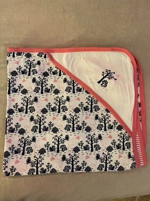 Lindo estampado manta reversible 100 % algodón orgánico Burt’s Bees Baby Foto 1 de 4