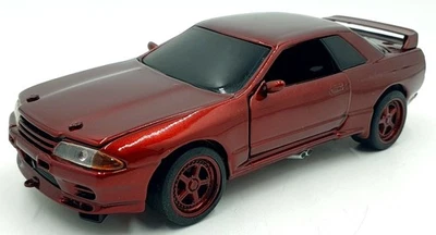 Kyosho 1/18 Scale Diecast DC26123U - Nissan Skyline GTR - Metallic Red - Image 1 of 4