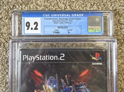 Transformers: Revenge of the Fallen (Sony PlayStation 2, 2009) PS2 Graded 9.2 A+ - Image 1 of 3