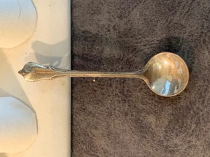 Mini Sterling Löffel Pin mit Hirsch Stempel auf Rückseite sowie Sterling 2 3/8 Zoll - Bild 1 von 4