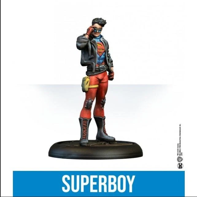 Knight Models DC Multiverse Miniatures 35mm Superboy unpainted resin figure - Image 1 of 1
