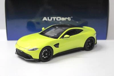 1:18 AUTOart Aston Martin Vantage 2019 Lime Essence Giallo - Immagine 1 di 4