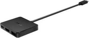 ASUS USB-C Mini Dock Wired USB 3.2 Gen 2 3.1 Gen 2 Type-C 100 W Black 10 Gbit/s - Imagen 1 de 4
