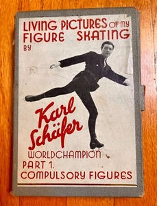 Lebendige Bilder von meinem Eiskunstlauf Karl Schäfer Teil 1 Pflichtfiguren 1937 - Bild 1 von 12