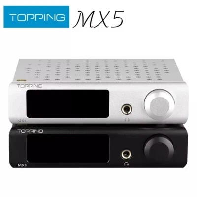 TOPPING MX5 Audio Power Amplifier Full Balanced TRS 384kHz DSD256 DAC Amplifier - Image 1 of 4
