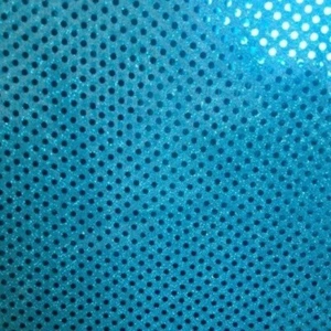 Turquoise Small Dot Sequin 45 inches width sold by the yard Home Decoration  - Picture 1 of 1
