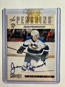 K170,961 - 2012-13 Classics Signatures Autographs #163 Jean Pronovost Auto - Picture 1 of 1