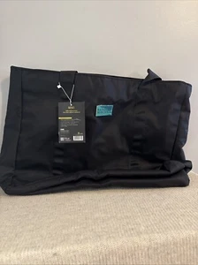 BADGLEY MISCHKA Nylon Travel Tote Weekender Bag- Black 🧿 - Picture 1 of 3