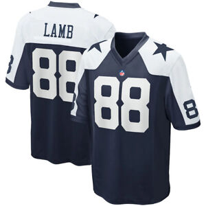 Cowboys CeeDee Lamb #88 T- Shirt Navy Size S-5XL