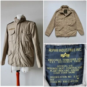 Alpha Industries M - 65 VF59 Feldjacke militärbeige Herren - Bild 1 von 12
