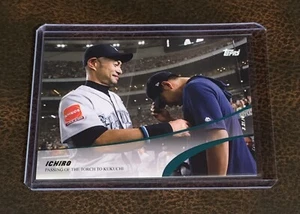 Ichiro 2019 Topps on demand Ichiro Legacy Series #11 pasa antorcha a Kukuchi - Imagen 1 de 2