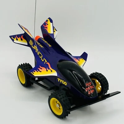 Vintage Tyco RC Burnout Radio Controlled Racing Team Car - Works - No Remote - Image 1 of 4