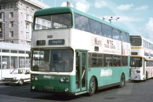 Bus Photo - Merseybus 1805 OEM805S Leyland Atlantean MCW Pier Head Liverpool - Picture 1 of 1