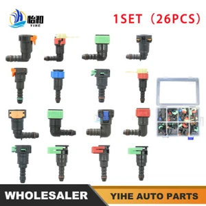 26X Apto para Ford Fuel Line Manguera Conector Tubo F150 Focus Fiesta Explorer F250 - Imagen 1 de 3