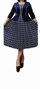 Trendy Dresses for Women clothing fake two piece pleated. Size L - Picture 1 of 4