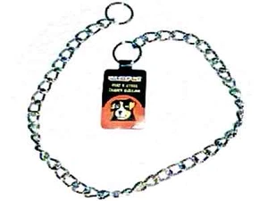 (12) Dog Steel Choke Collar Dog Chain Training Heavy Duty 24,26 or 28 - Picture 1 of 1