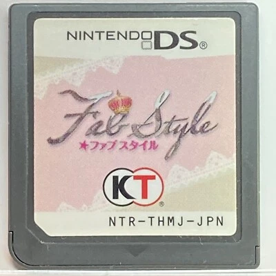 Nintendo DS Fabstyle Japanese Fashion Coordination Shop Games For girls Koei - Image 1 of 2