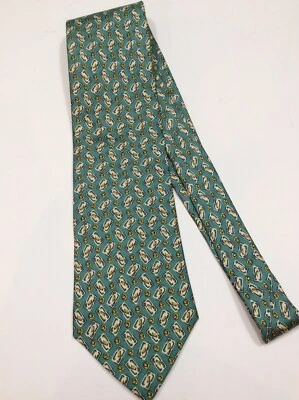 THE METROPOLITAN MUSEUM OF ART MEN'S TIE  100% SILK  Sea Green Color - Изображение 1 из 3