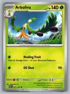 Arboliva 21/197 Obsidian Flames Uncommon Pokémon TCG 2023 - Picture 1 of 2