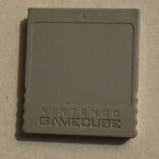 Genuine Official NINTENDO Gamecube Memory Card DOL-008 59 Blocks - Made in Japan