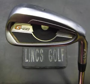 Ping G400 Silver Dot 7 Iron Stiff Steel Shaft Golf Pride Grip - Picture 1 of 4