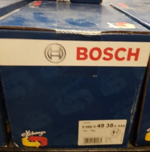 Bosch 0986049380 Alternator - Picture 1 of 3