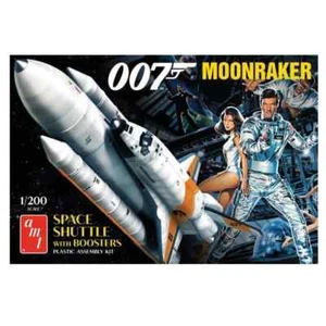 AMT 1/200 007 Moonraker Space Shuttle Model Kit - Picture 1 of 1