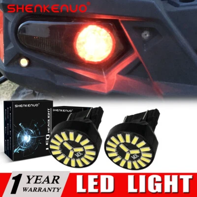 2 LED TAIL LIGHT BULBS FOR 2009-2013 Polaris RZR S 800 pn 4011064 taillight: US - Image 1 of 4
