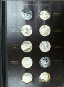 Franklin Mint Genius of Michelangelo 60 Proof Silver Medal Set - Picture 1 of 9