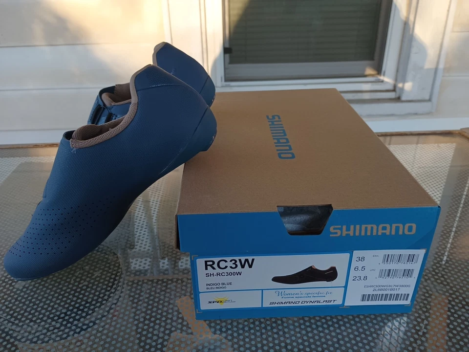 Shimano Mens Rc3 Indigo Blue Cycling Cleats EUR 40 (2038241)