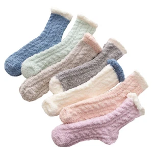 7 Pairs Thermal Sleep Socks Female Sleeping Stockings Women's Man - Picture 1 of 12