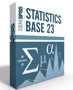 SPSS Statistics Grad Pack 23.0 Base Windows or Mac 12 month License - Picture 1 of 1
