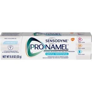 2 Pack Sensodyne Pronamel Gentle Whitening Travel Size Toothpaste 0.8 ounce each - Picture 1 of 2