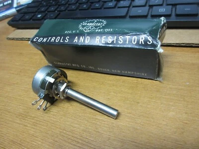 Clarostat 53C1-500K-S Potentometer 19-8425 NIB  - Image 1 of 2