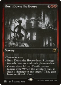 MTG BURN DOWN THE HOUSE EXC - INCENDIARE LA CASA - DBL - MAGIC - Picture 1 of 1