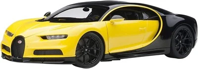 AUTOart 1/18 BUGATTI CHIRON 2017 70994 Yellow Black Car New - Image 1 of 4