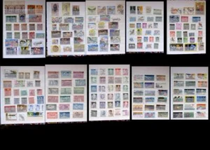 World Stamp Collection Malta Australia India United States Ext. - Free Shipping - Picture 1 of 11