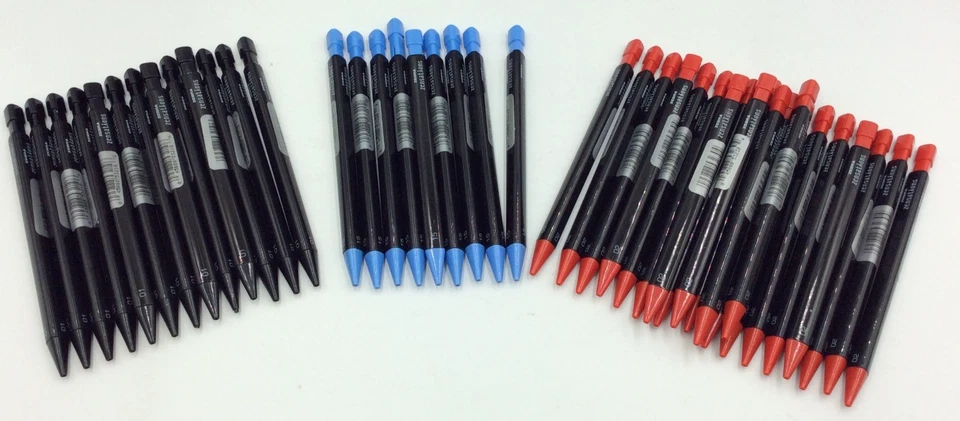 Lápis de cor mecânico Zebra Zensations, ENORME LOTE DE 42, cores mistas - Imagem 1 de 4