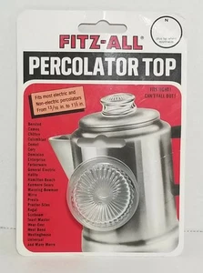 Fitz-All Glas Ersatz Kaffeemaschine Kaffee Top Klar 13/16 - 1 1/2" - Bild 1 von 7