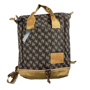 North Face Damen Utility Rucksack TNF Print All Over Monogram Utility braun - Bild 1 von 12