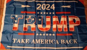 Trump 2024 Take America Back 3x5ft Flagge USA Verkäufer - Bild 1 von 1