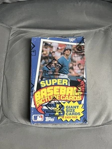 1985 Topps Super Baseball Unopened Box-24 Packs! Sandberg! BBCE Authenticated! - Picture 1 of 2