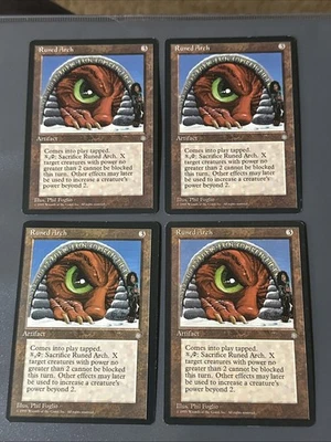 Runed Arch X4 Ice Age LP Condition See Pics Front Back - Image 1 of 4