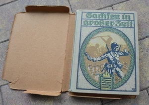 Imperial German WWI Book "Sachsen in großer Zeit" 1919 Volume I - Picture 1 of 20
