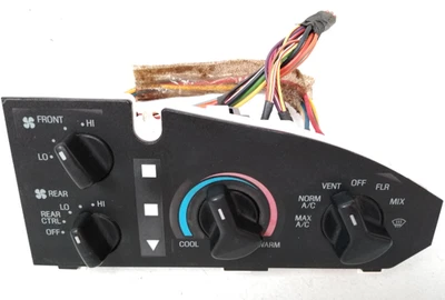 Interruptor de control de calefacción ventilador trasero Ford Van Econoline E150 E250 E350 2008-2014 V26 Foto 1 de 4